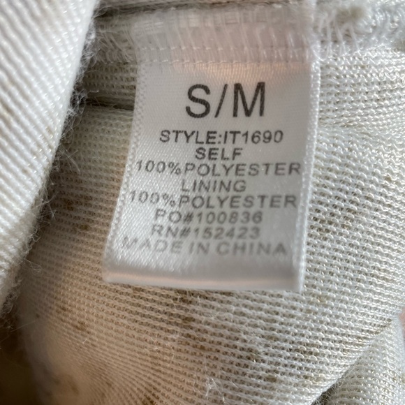 Fashion Nova Faux Fur Animal Print Quarter Zip Sweater - Picture 12 of 14